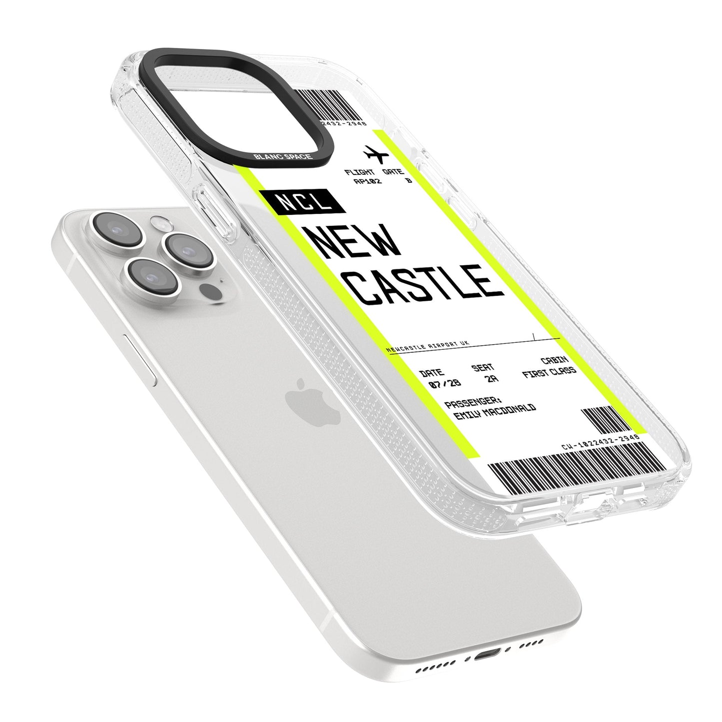 Personalised Newcastle Boarding Pass