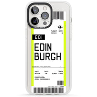 Personalised Edinburgh Boarding Pass