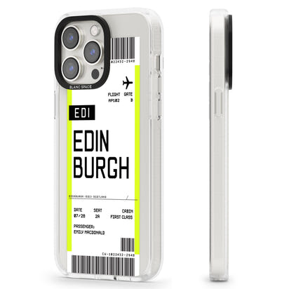 Personalised Edinburgh Boarding Pass