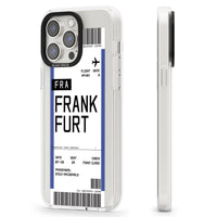 Personalised Frankfurt Boarding Pass