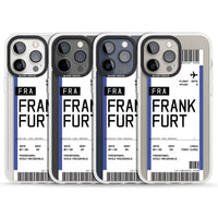 Personalised Frankfurt Boarding Pass