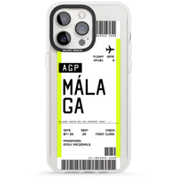 Personalised Málaga Boarding Pass