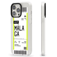 Personalised Málaga Boarding Pass