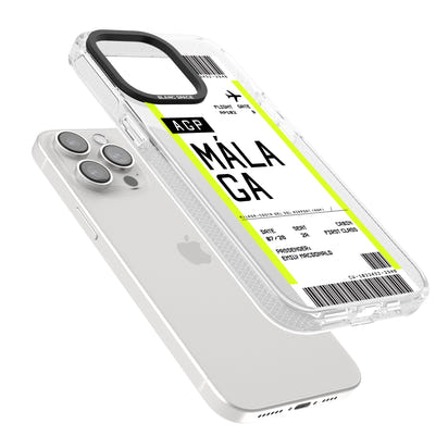 Personalised Málaga Boarding Pass