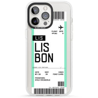 Personalised Lisbon Boarding Pass