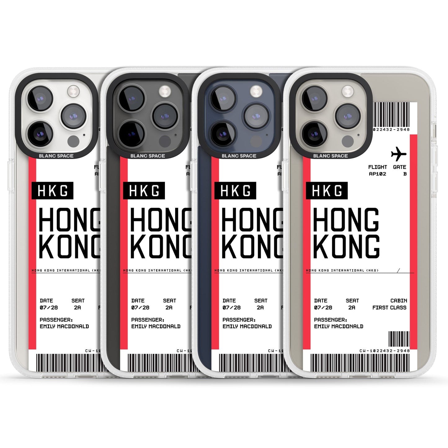 Personalised Hong Kong Boarding Pass