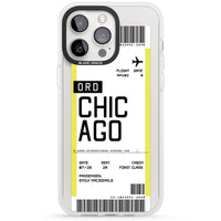 Personalised Chicago Boarding Pass