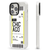 Personalised Chicago Boarding Pass