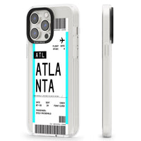 Personalisierte Atlanta-Bordkarte