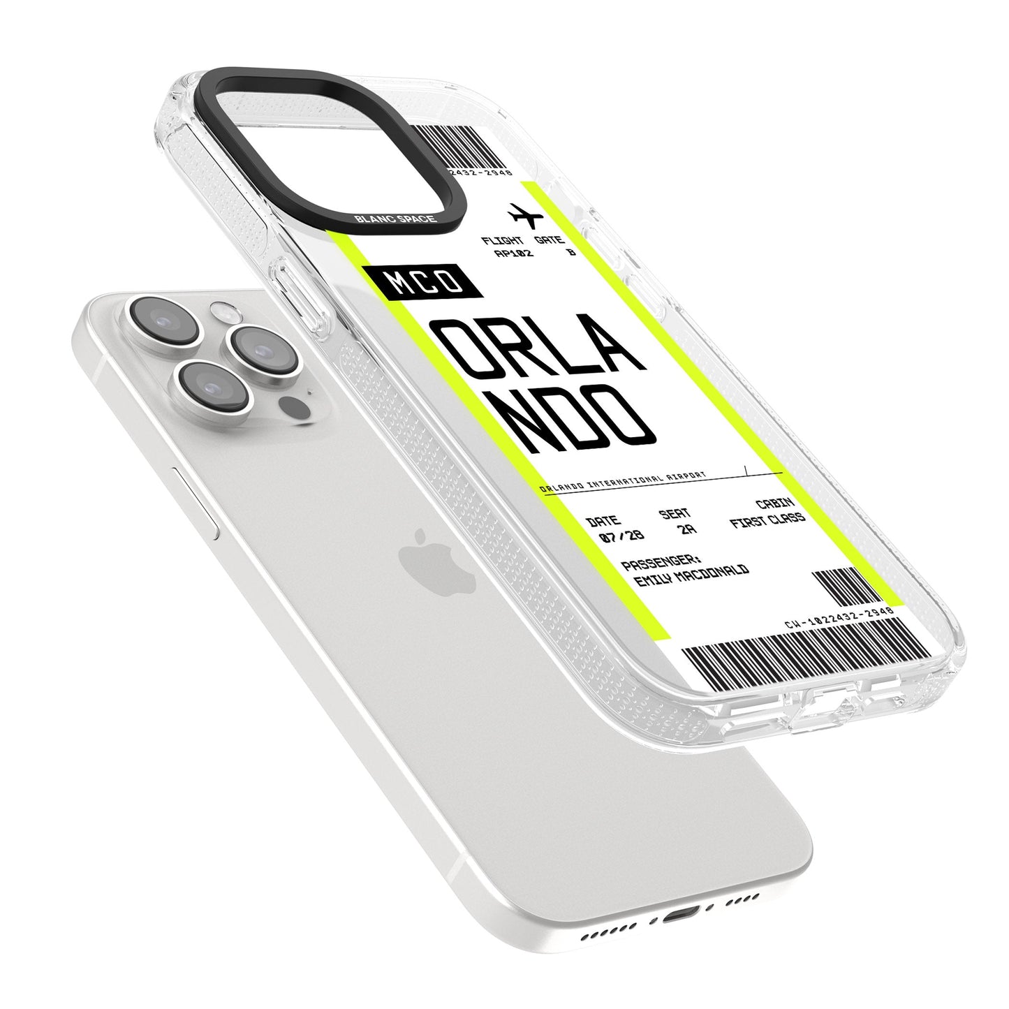 Personalised Orlando Boarding Pass