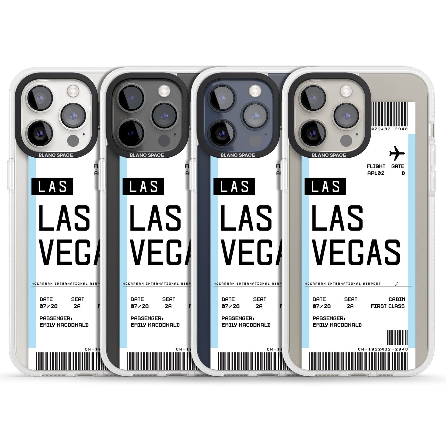 Personalised Las Vegas Boarding Pass