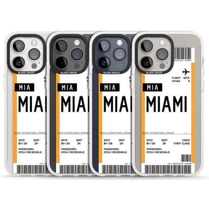 Personalised Miami Boarding Pass