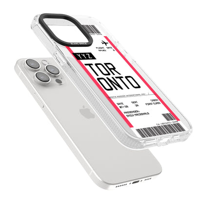 Personalised Toronto Boarding Pass