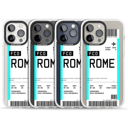Personalised Rome Boarding Pass