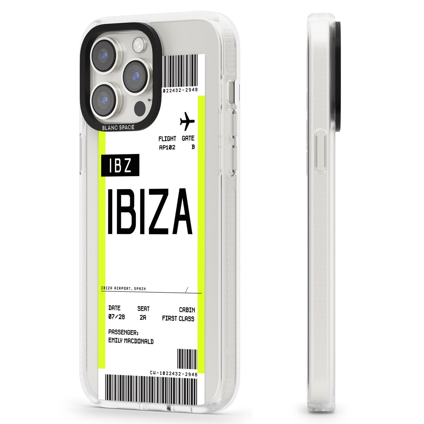 Personalised Ibiza Boarding Pass