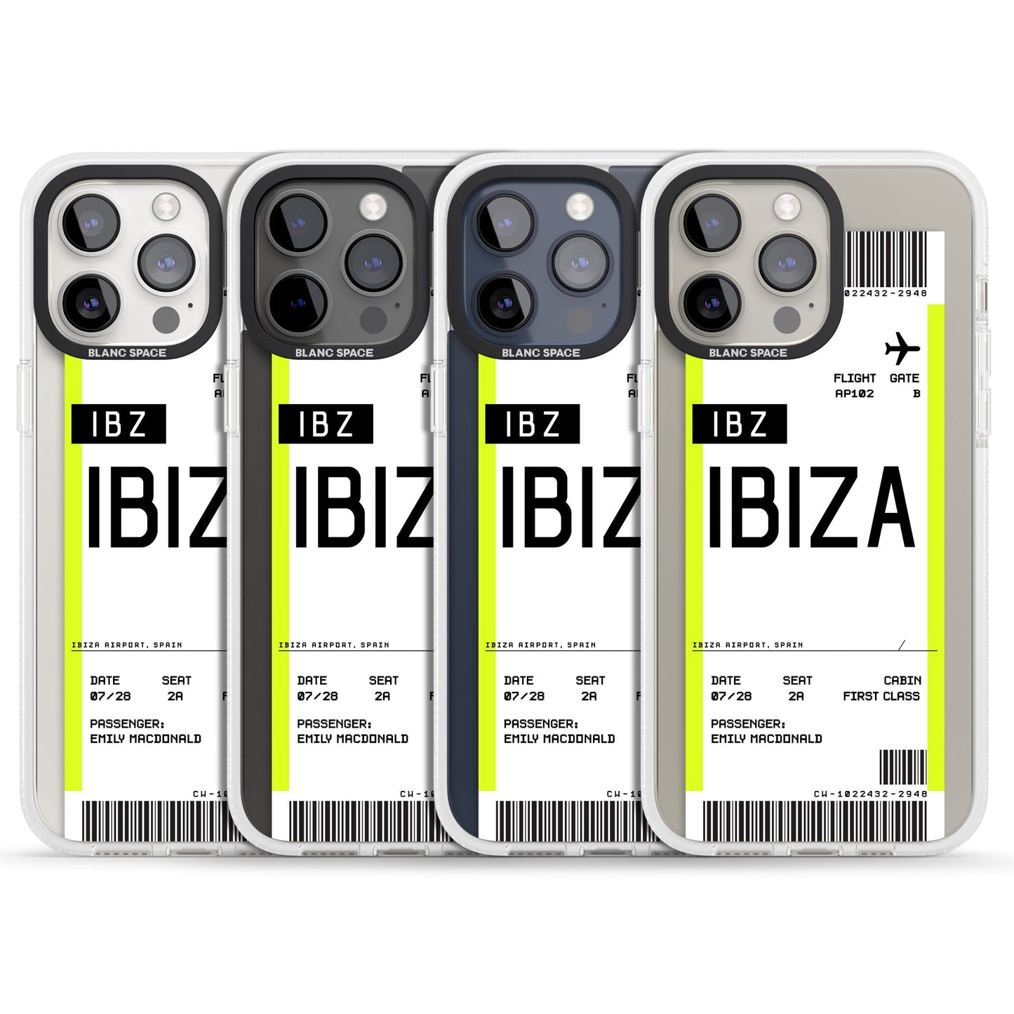Personalised Ibiza Boarding Pass