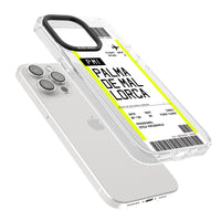 Carte d'embarquement personnalisée pour Palma de Majorque