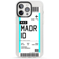 Personalised Madrid Boarding Pass