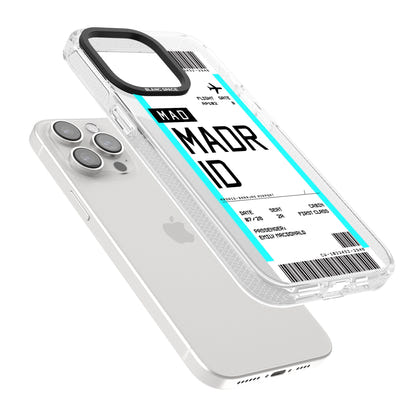 Personalised Madrid Boarding Pass