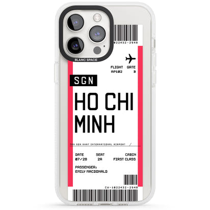Personalised Ho Chi Minh Boarding Pass