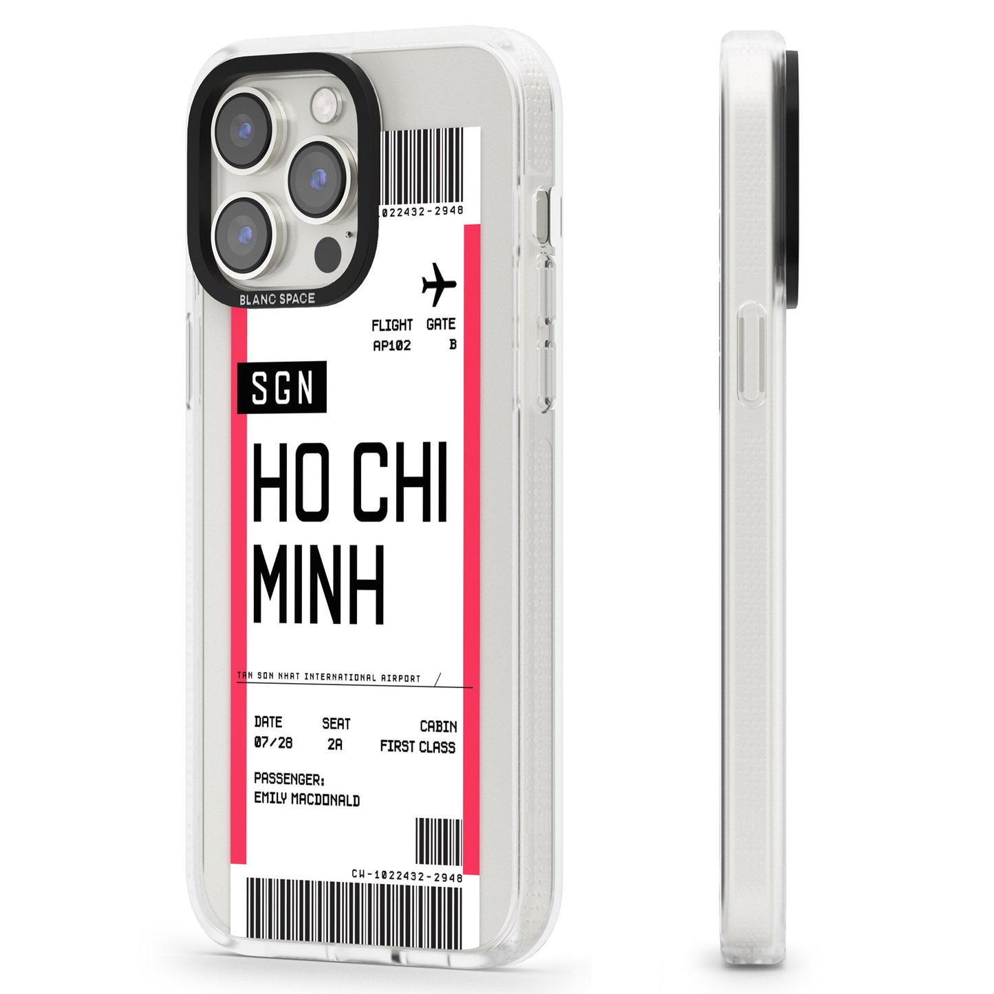 Personalised Ho Chi Minh Boarding Pass