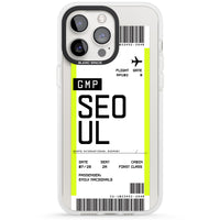 Personalised Seoul Boarding Pass