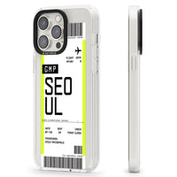 Personalised Seoul Boarding Pass