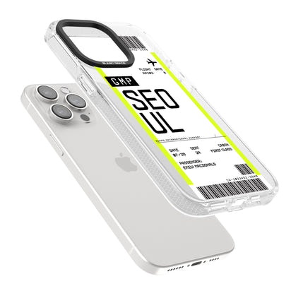 Personalised Seoul Boarding Pass