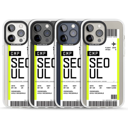 Personalised Seoul Boarding Pass