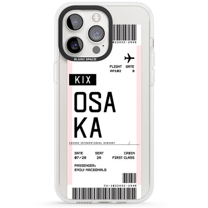 Personalised Osaka Boarding Pass