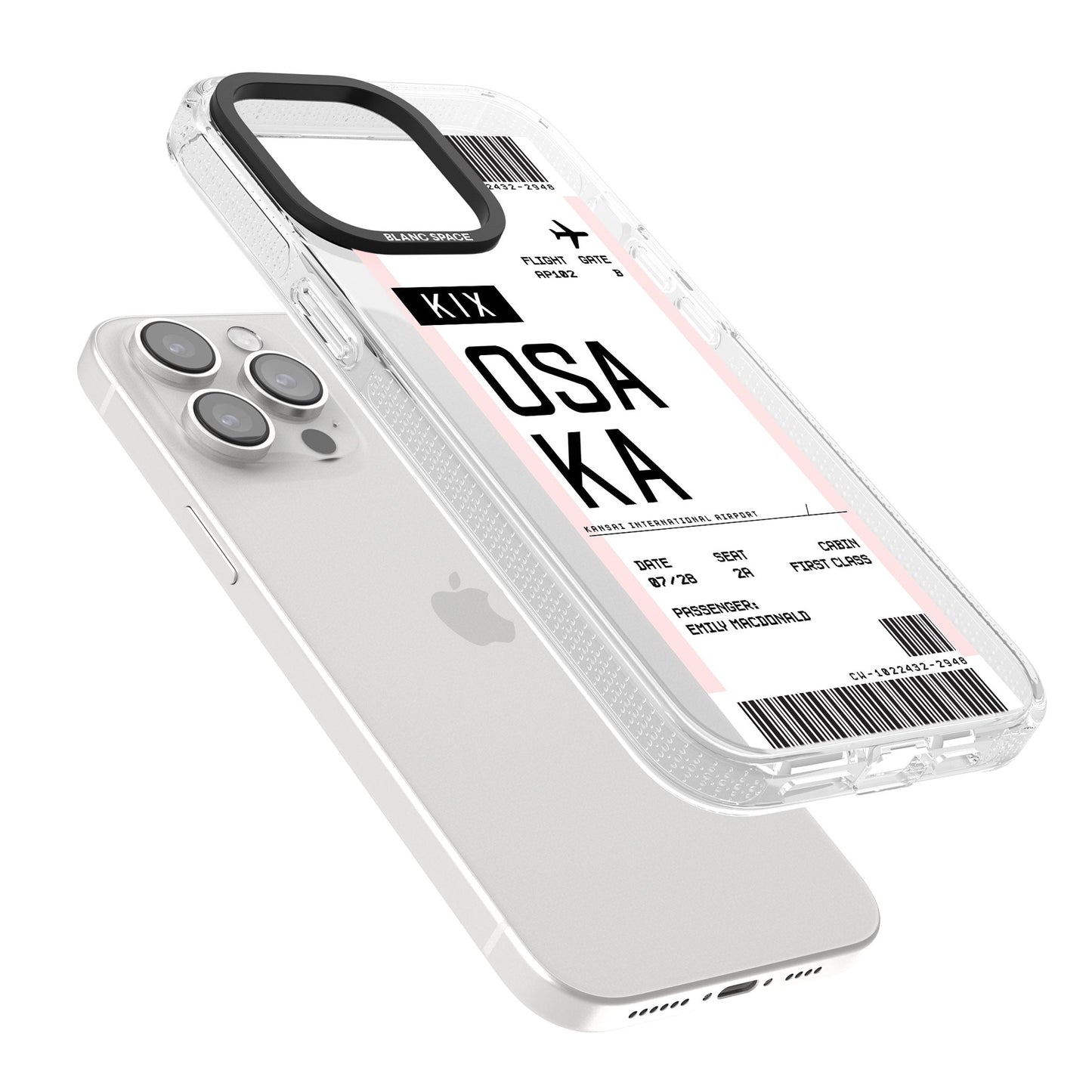 Personalised Osaka Boarding Pass