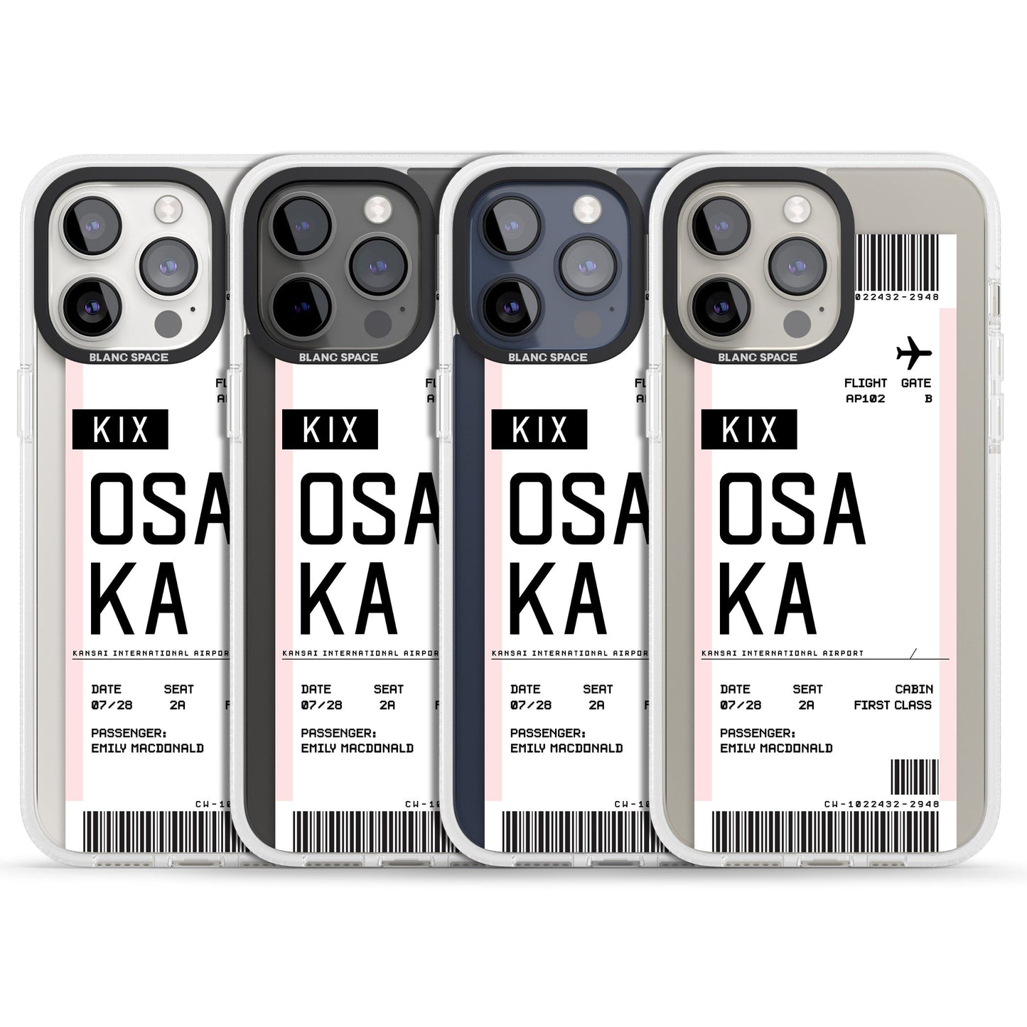 Personalised Osaka Boarding Pass