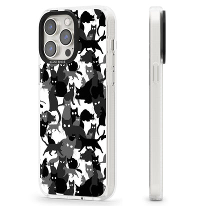 Black & White Cat Camouflage