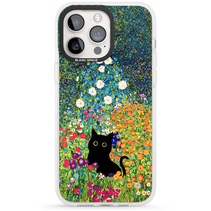 Cat in Klimt's Garden