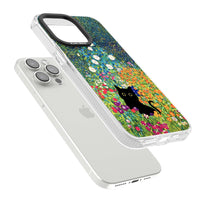 Cat in Klimt's Garden