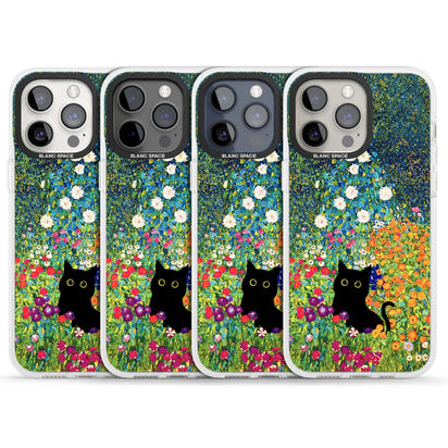 Cat in Klimt's Garden