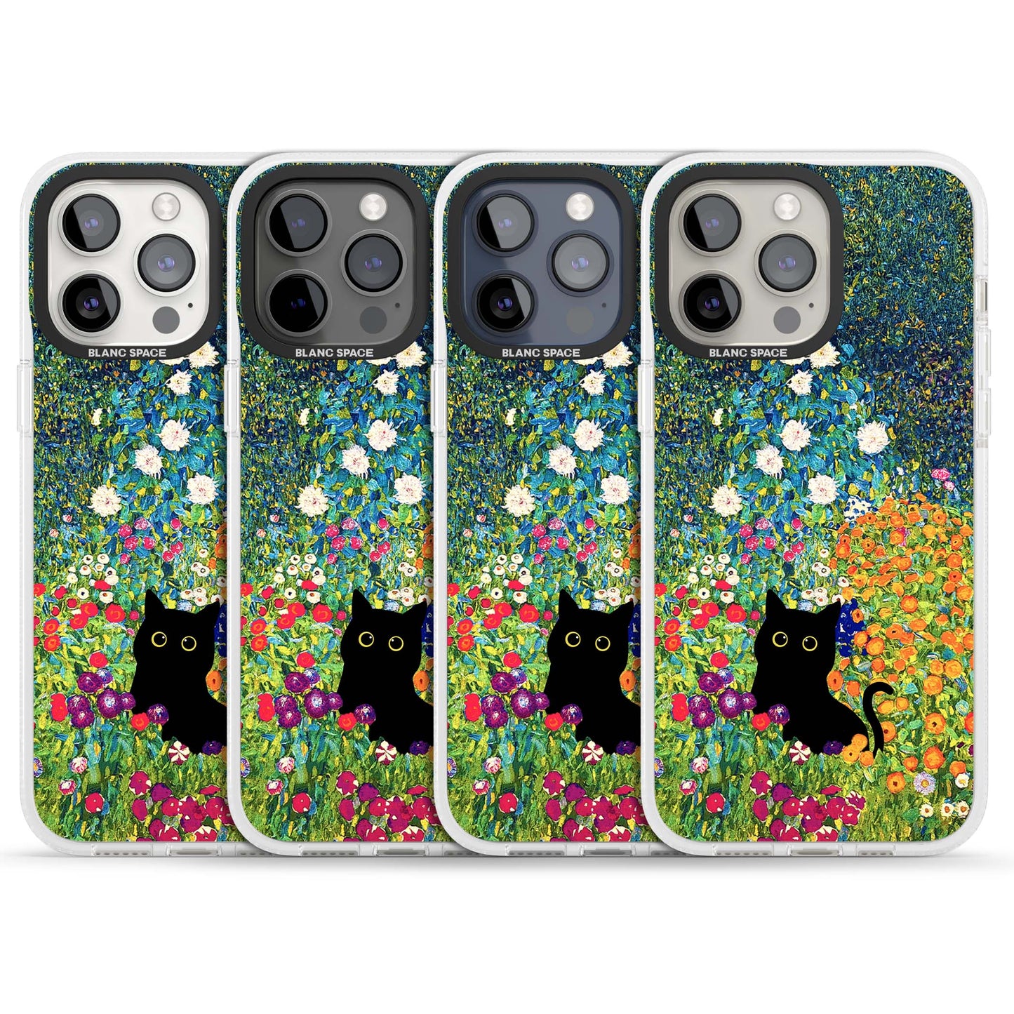 Cat in Klimt's Garden