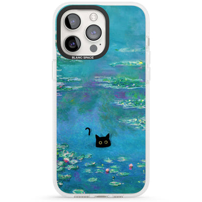 Cat in Monet's Water Lillies