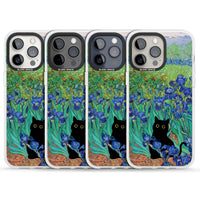 Le chat dans les Iris de Van Gogh