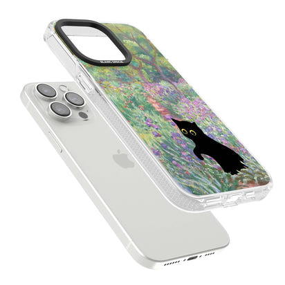 Cat in Monet's Giverny Garden