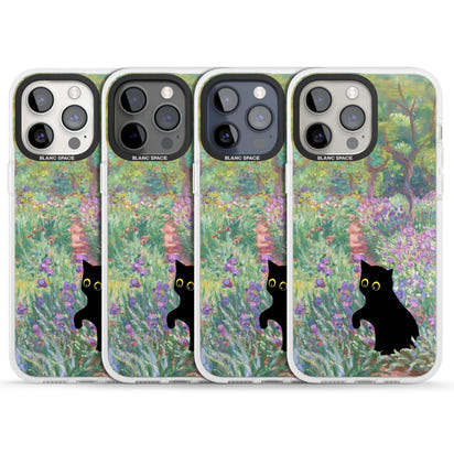 Cat in Monet's Giverny Garden