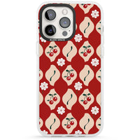 Vintage Cherry Diamond Pattern