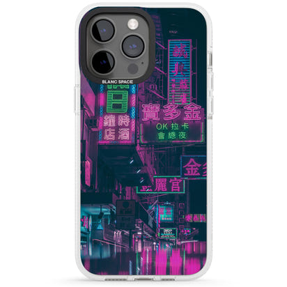 Bande nocturne au néon