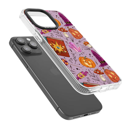 Witchy Cartoon Halloween Pattern