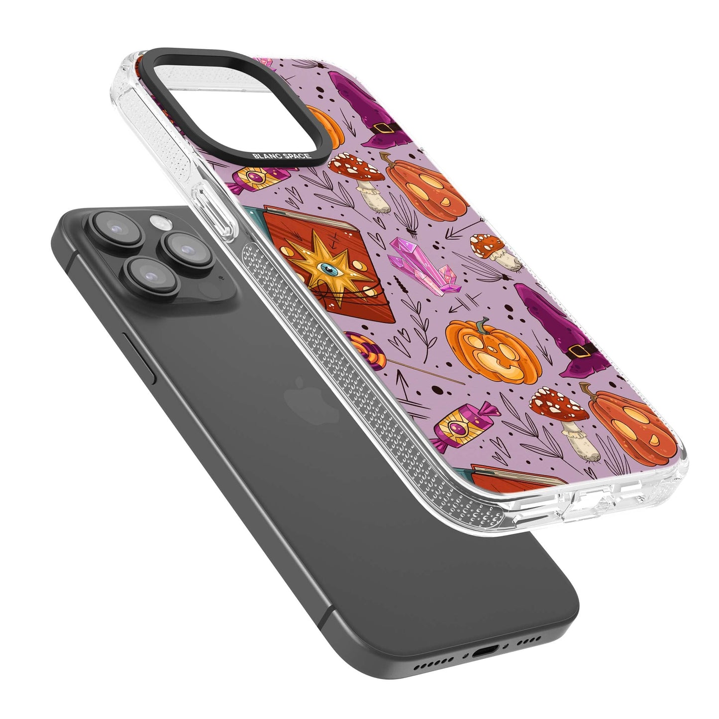 Witchy Cartoon Halloween Pattern