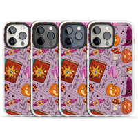 Witchy Cartoon Halloween Pattern