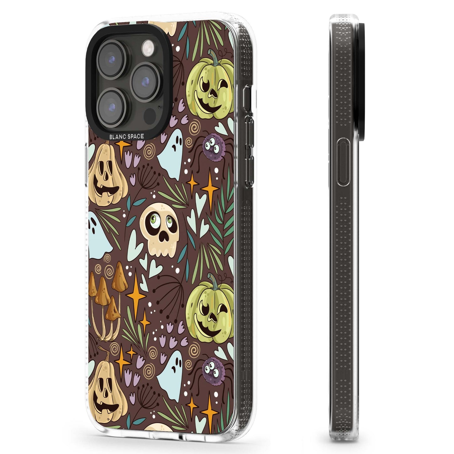 Goblincore Cartoon Halloween Pattern