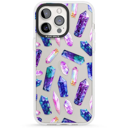 Iridescent Prism Crystals