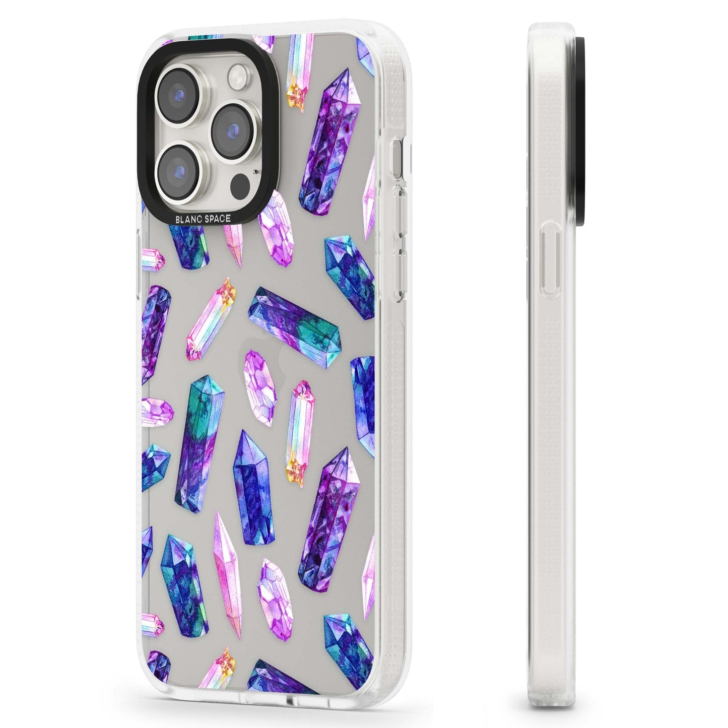 Iridescent Prism Crystals