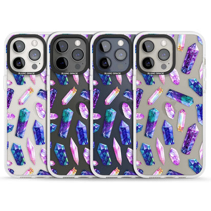 Iridescent Prism Crystals